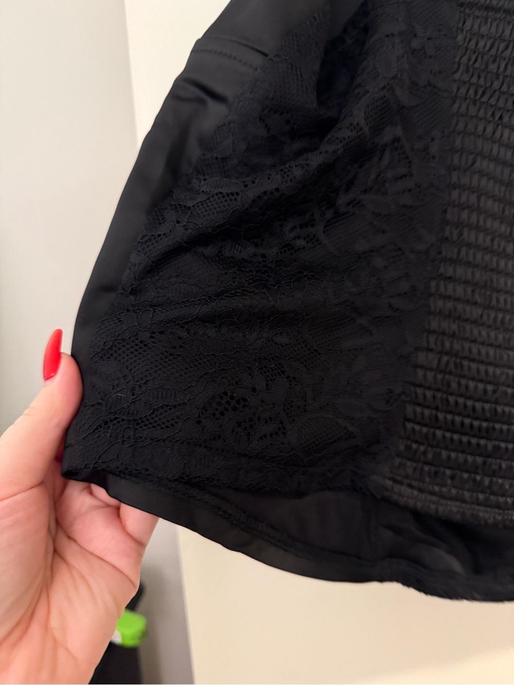 torrid Black Satin Lace Bustier Cami - Picture 5 of 6
